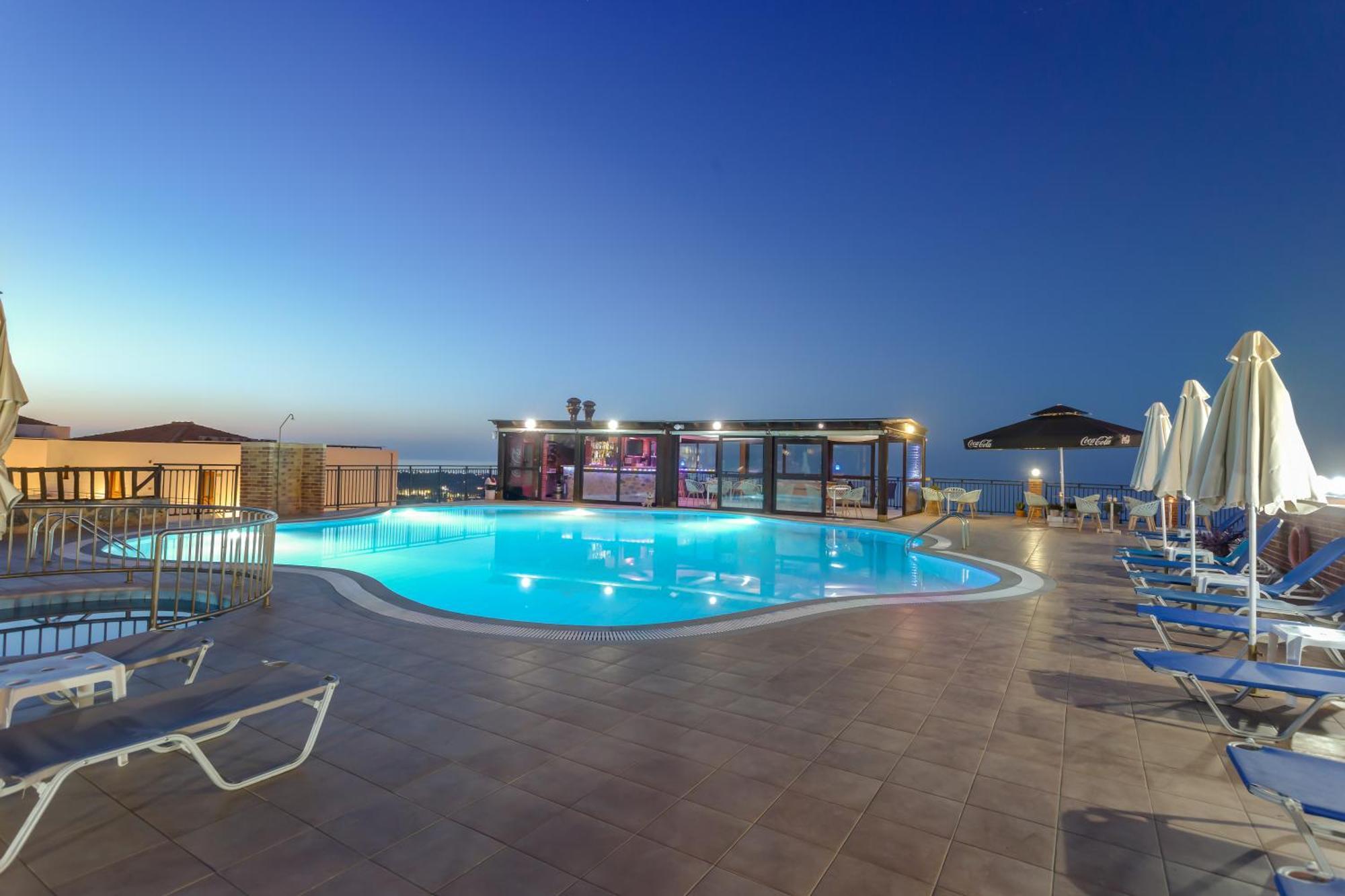 Driades Luxury Apartments Hersonissos  Bagian luar foto